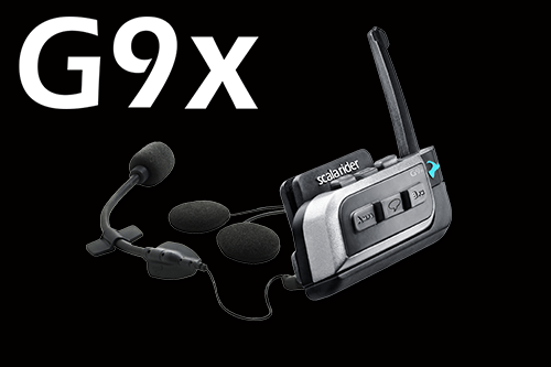 Cardo Scala Rider G9 X Motorcycle Bluetooth Helmet Headset System