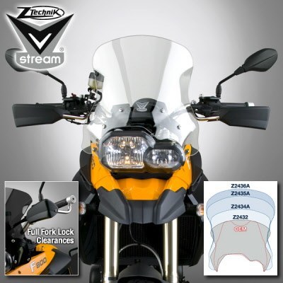 Bmw f650gs twin windshield #5